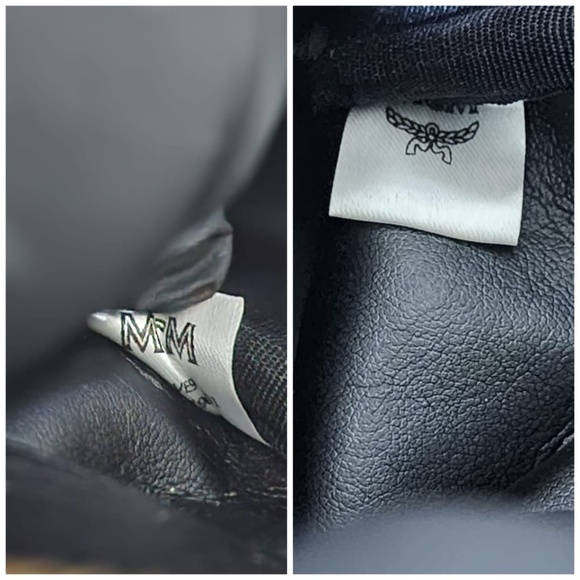 Authentic MCM Visetos Side Stud X-Mini Stark Backpack Beige - Picture 11 of 16